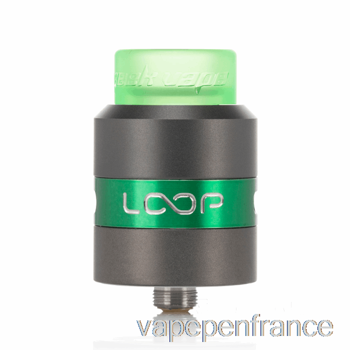 Geek Vape Loop 24mm Rda Gunmetal / Stylo Vape Vert